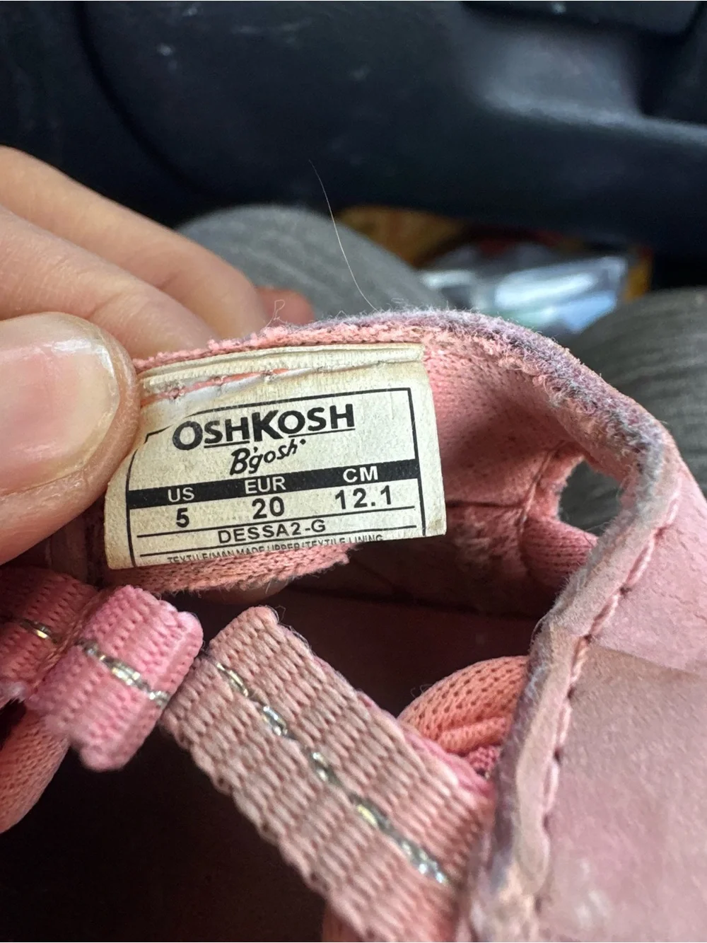 Oshkosh Bgosh sport sandals infant toddler size 5